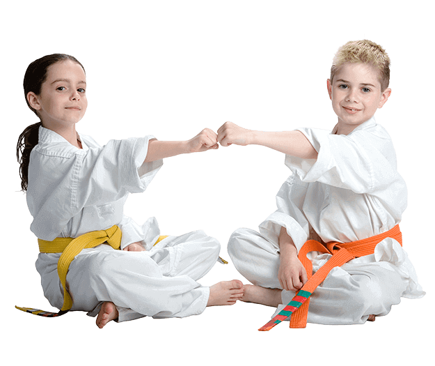 Martial Arts Lessons for Kids in __CITY__ __STATE__ - Kids Greeting Happy Footer Banner