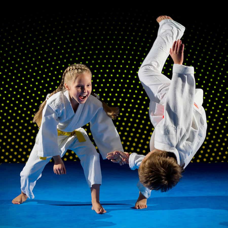 Martial Arts Lessons for Kids in __CITY__ __STATE__ - Judo Toss Kids Girl
